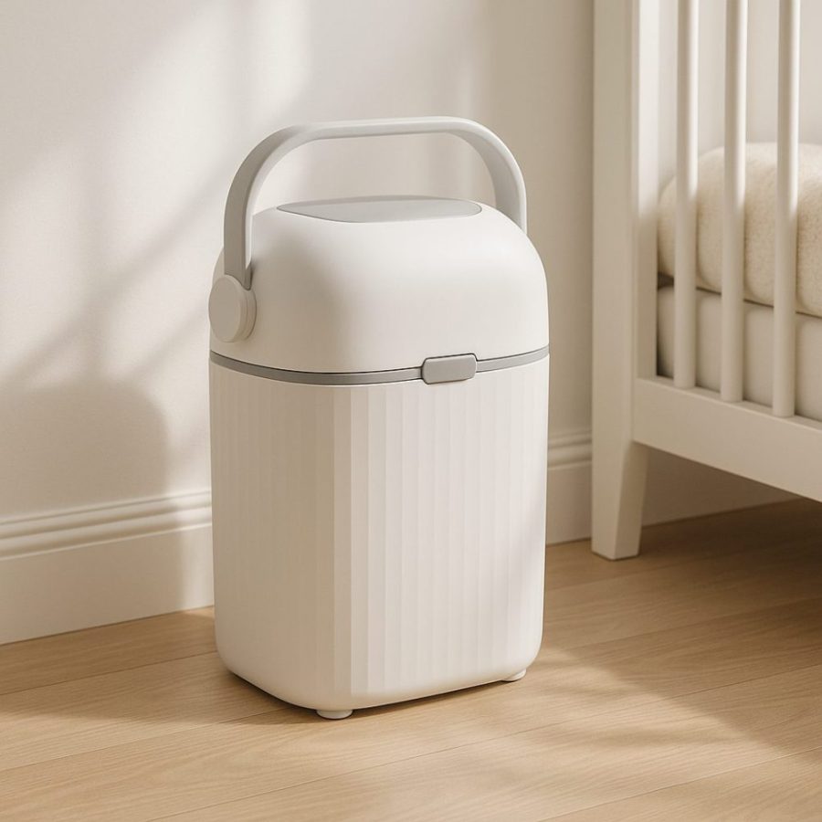 lixeira anti-odor bebê buba