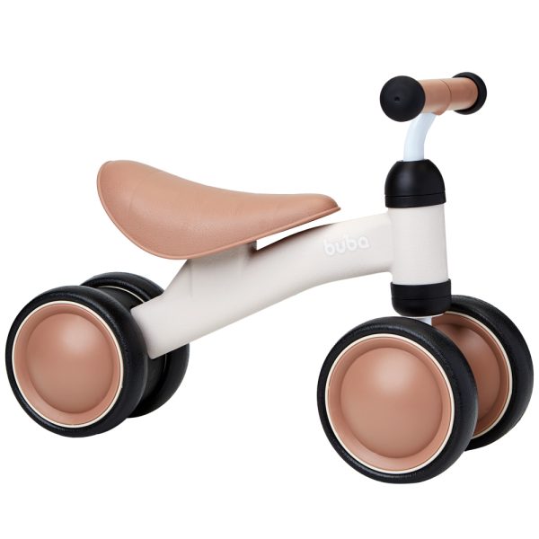 Bicicleta de Equilíbrio 4 Rodas Buba - Bege