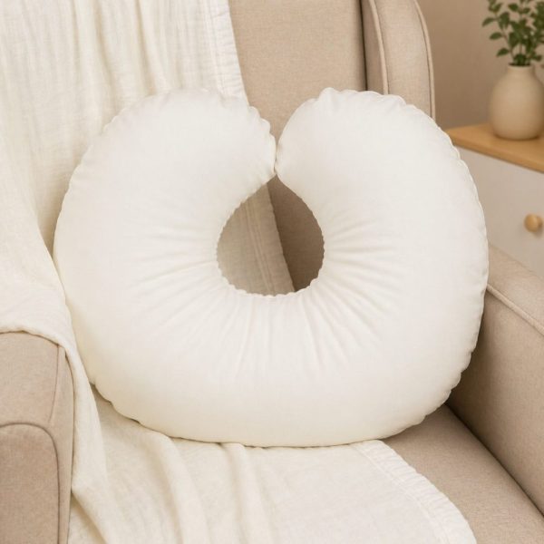 Almofada de Amamentação em Algodão 4 em 1 - Off white