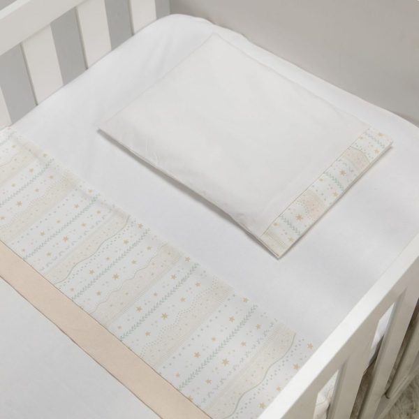 Jogo de Berço Americano em Algodão - Estrelas