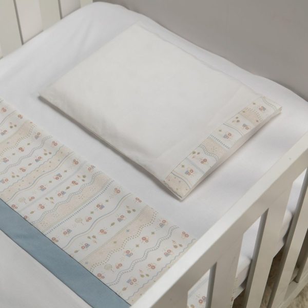 Jogo de Berço Americano em Algodão - Tratorzinho