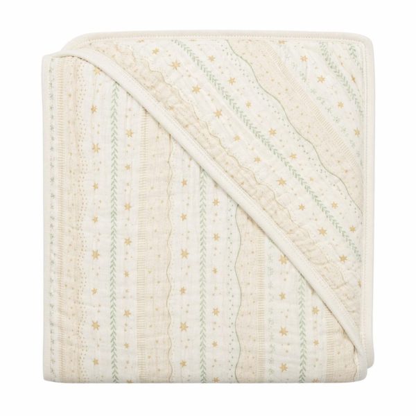 Toalha de Banho Bebê Soft em Algodão 80cmx80cm - Estrelas