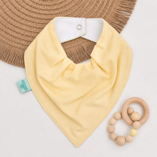 Bandana Impermeável para Bebê - Amarelo Candy