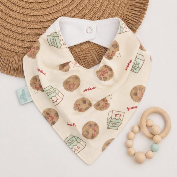 Bandana Impermeável para Bebê - Cookie