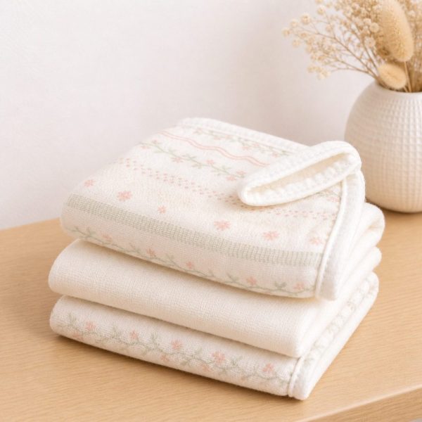 Fralda De Boca Soft Com Prendedor De Chupeta - Flores do Amanhecer