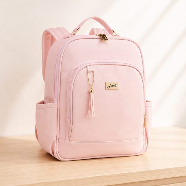 Mochila Maternidade Térmica Rosa Milão Slim Just Baby