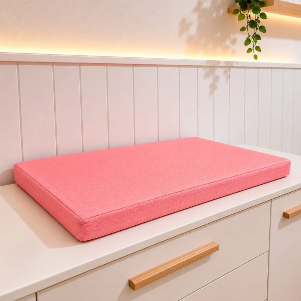Trocador de Cômoda Capa Impermeável para Bebê - Coral
