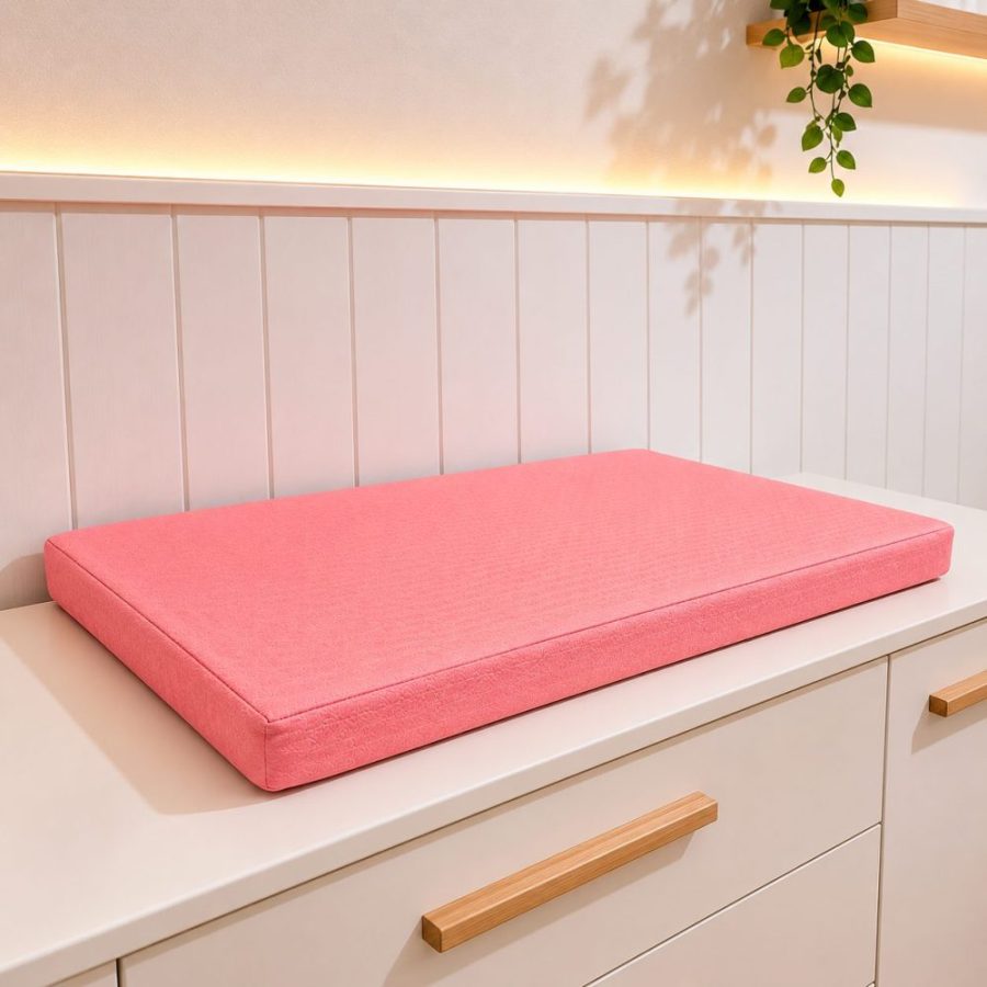 Trocador de Cômoda Capa Impermeável para Bebê - Coral
