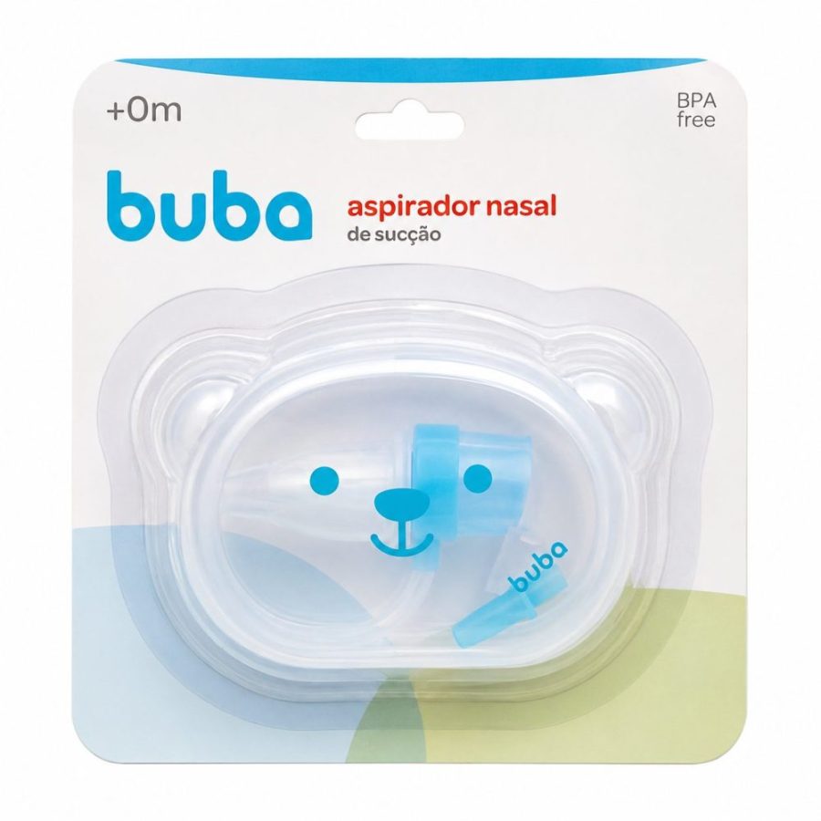 Aspirador Nasal de Sucção com Estojo buba - Ursinho