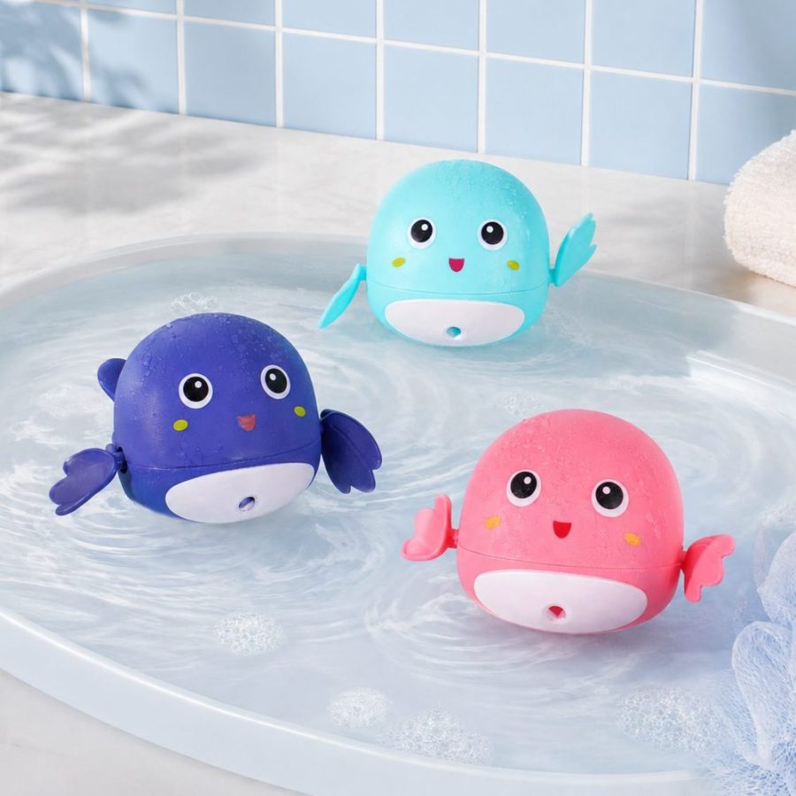 Brinquedo de Banho Baleia Nadadora