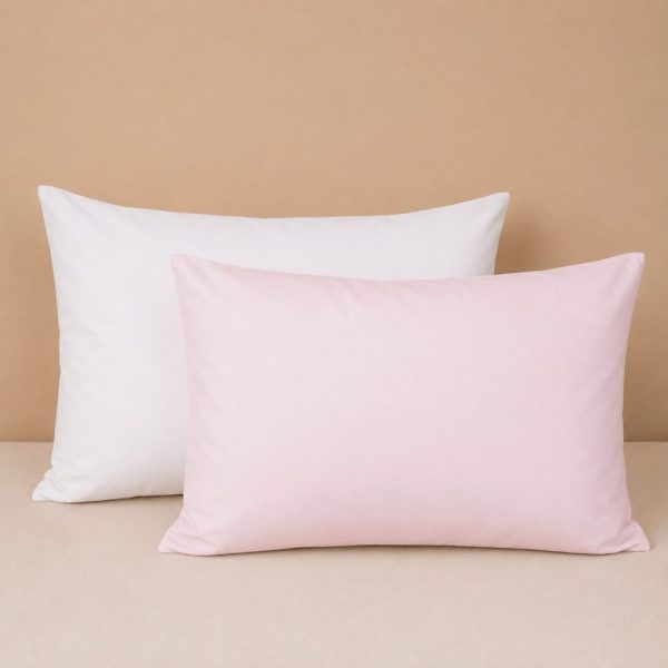 Kit de Fronha Papi Malha 100% Algodão Rosa