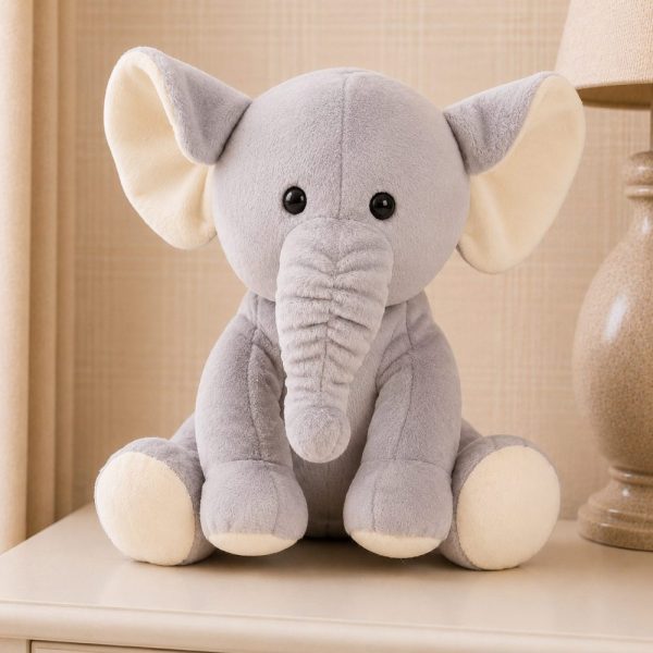 Elefante de Pelúcia Infantil Decorativo