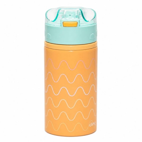 Garrafa Infantil Fresh Clingo 580ml com Canudo de Silicone