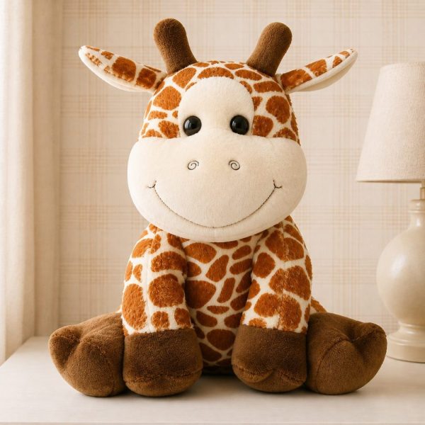 Girafa de Pelúcia Infantil Decorativa