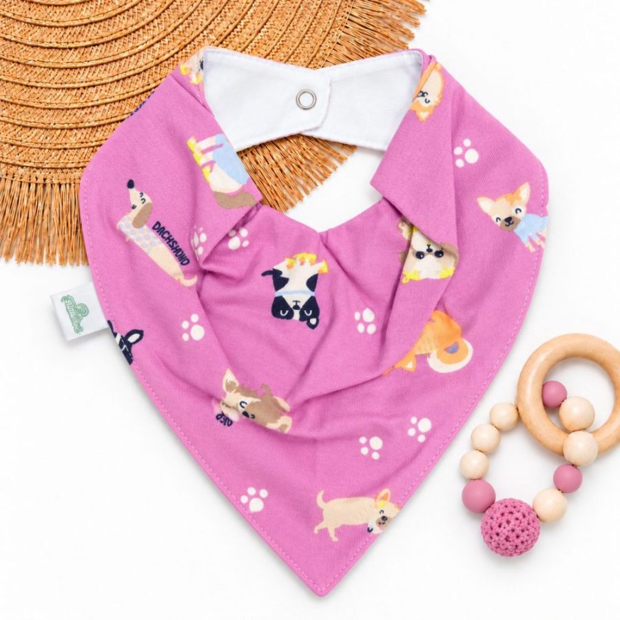 Bandana Impermeável Para Bebê - Turminha Pet
